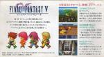 Final Fantasy V (easy) Box Art Back